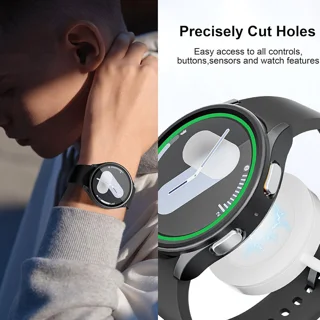 کاور لیتوو مدل Protector مناسب برای ساعت هوشمند سامسونگ Galaxy Watch 7 44mm به همراه محافظ ص-14.webp